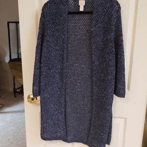 Open front sweater